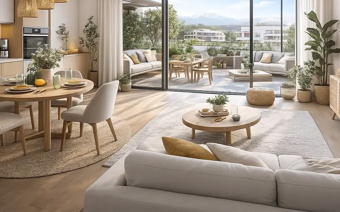 Programme immobilier neuf Voiron quartier paviot à 5 min en voiture du centre