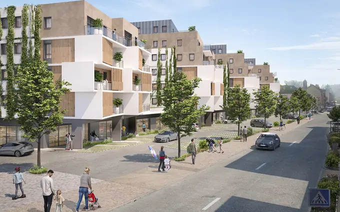 Programme immobilier neuf Voiron quartier paviot à 5 min en voiture du centre à Voiron
