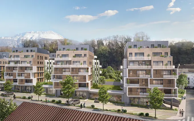 Programme immobilier neuf Voiron quartier paviot à 5 min en voiture du centre à Voiron
