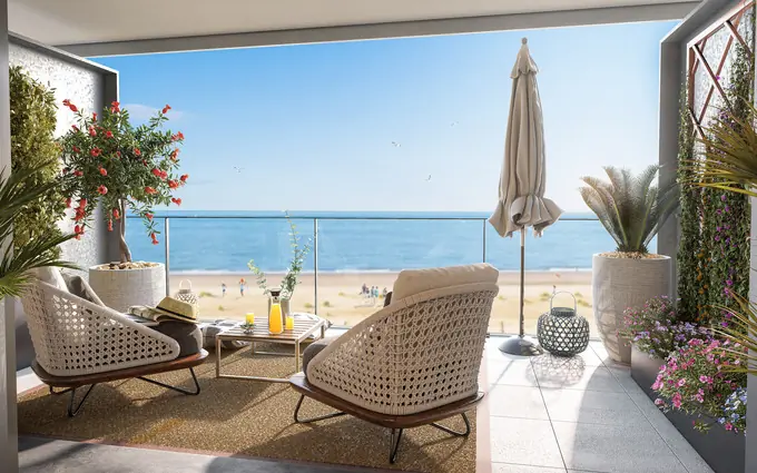 Programme immobilier neuf Appartement dunkerque - vue mer à Dunkerque