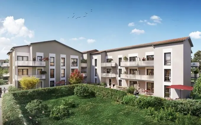Programme immobilier neuf Patio d'azieu à Saint-Bonnet-de-Mure