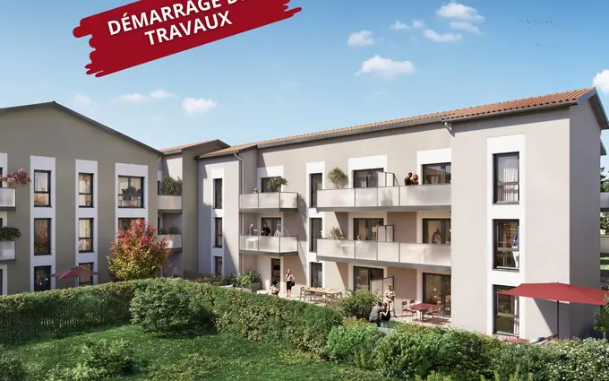 Programme immobilier neuf Patio d'azieu à Saint-Bonnet-de-Mure
