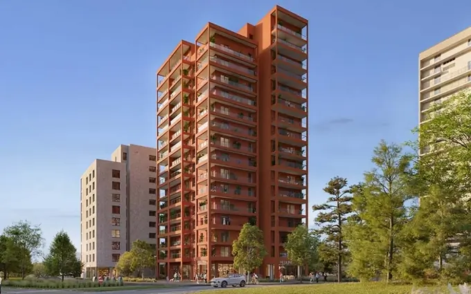 Programme immobilier neuf Red line tva 5,5% à Rennes (35000)