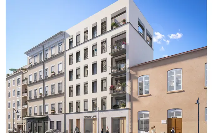 Programme immobilier neuf Wood line à Lyon 7ème
