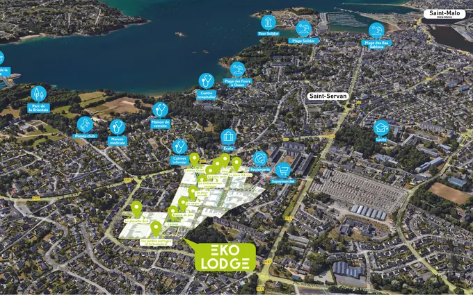 Programme immobilier neuf Eko lodge à Saint-Malo