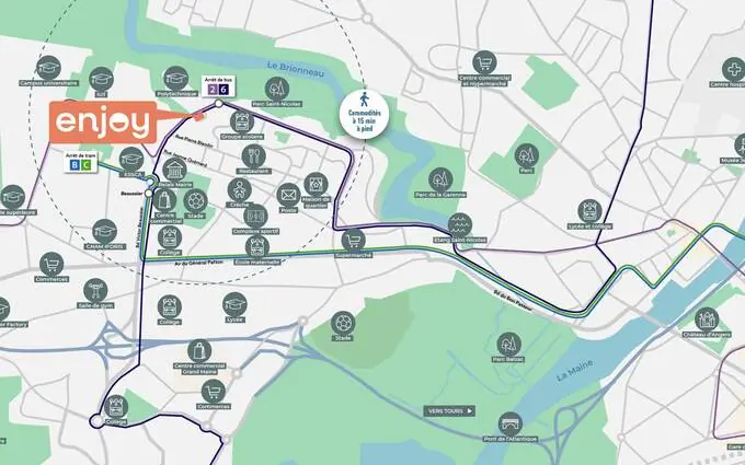 Programme immobilier neuf Enjoy accession libre à Angers