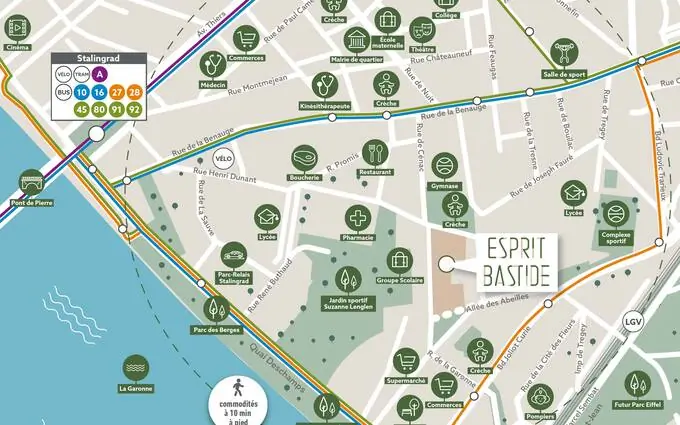 Programme immobilier neuf Esprit bastide - accession libre à Bordeaux