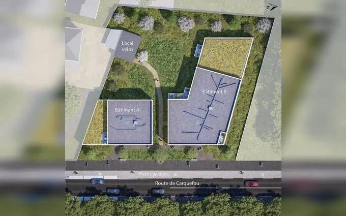 Programme immobilier neuf City'zen nantes chantrerie à Nantes