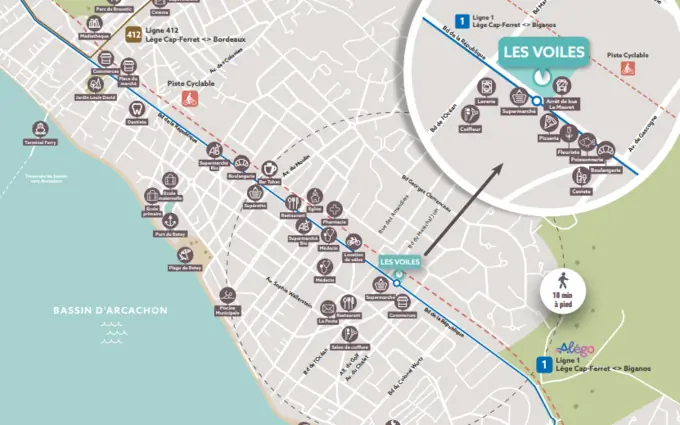 Programme immobilier neuf Les voiles à Andernos-les-Bains