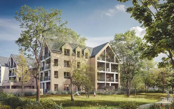 Programme immobilier neuf Jardin secret à L'Hermitage (35590)