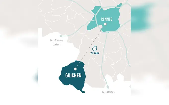 Programme immobilier neuf Jardin du presbytere à Guichen