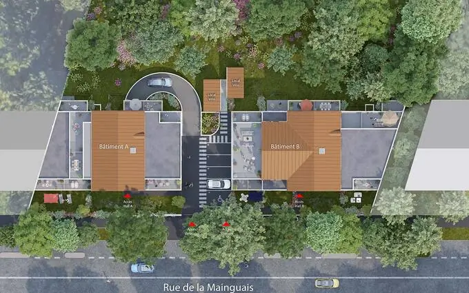 Programme immobilier neuf Osmoz à Carquefou