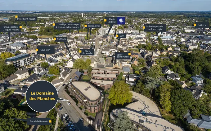 Programme immobilier neuf Le domaine des planches à Bruz (35170)