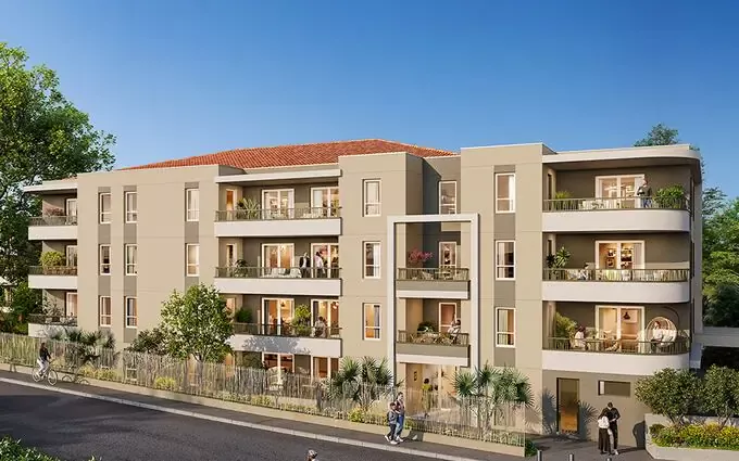 Programme immobilier neuf Coeur d'azur à Cagnes-sur-Mer