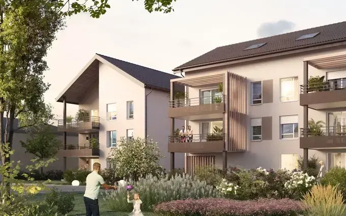 Programme immobilier neuf Confluence à Saint-Laurent-du-Pont
