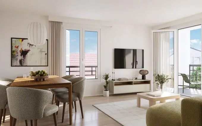 Programme immobilier neuf Les terrasses du 105 à Ozoir-la-Ferrière (77330)