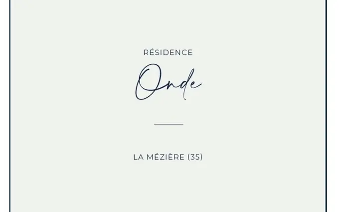 Programme immobilier neuf Onde à La Mézière