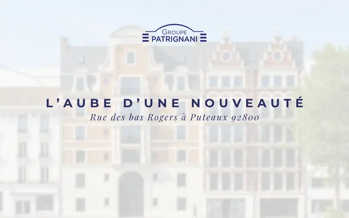 Programme immobilier neuf Villa serena à Puteaux (92800)