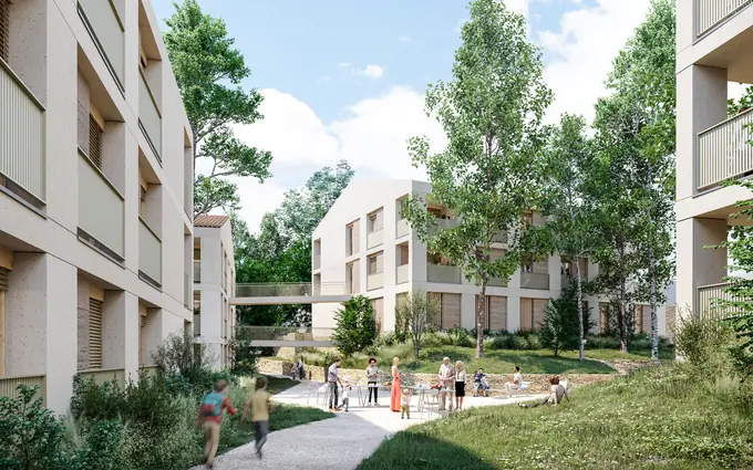 Programme immobilier neuf Communay entre campagne et ville à 20min de lyon à Communay