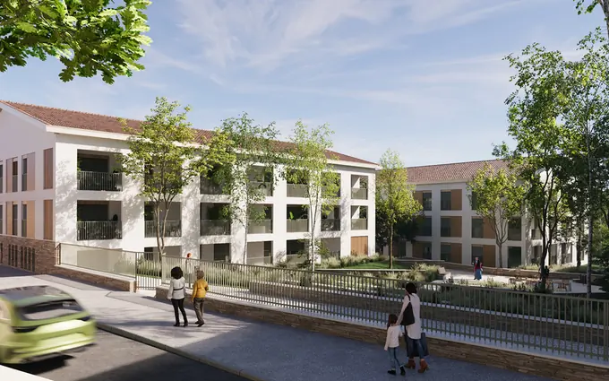 Programme immobilier neuf Communay environnement verdoyant proche mairie à Communay