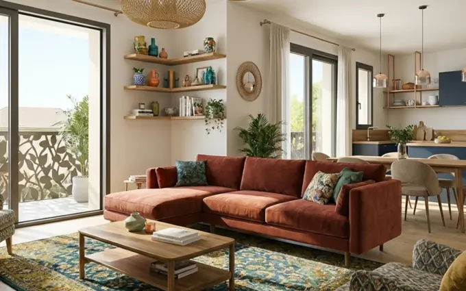 Programme immobilier neuf Saint-Étienne-des-Oullières adresse d'exception en coeur de ville à Saint-Étienne-des-Oullières