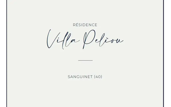 Programme immobilier neuf Villa Pelïou à Sanguinet