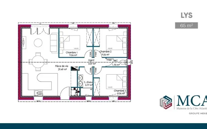 Programme immobilier neuf Terrain à partir de 617m² à pomarez à Pomarez