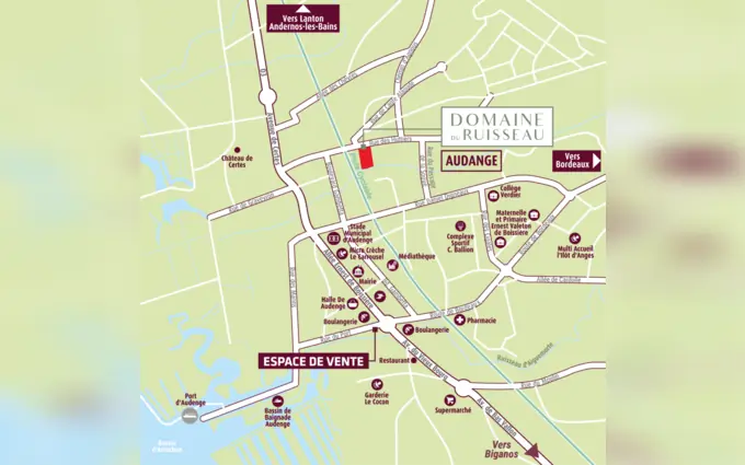 Programme immobilier neuf Domaine du ruisseau à Audenge