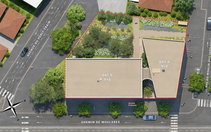 Programme immobilier neuf Bahia logements brs - t1 à Montpellier