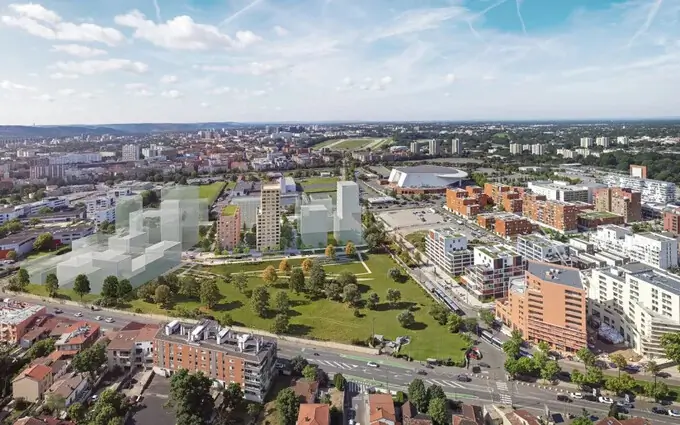 Programme immobilier neuf Lisière du parc à Toulouse