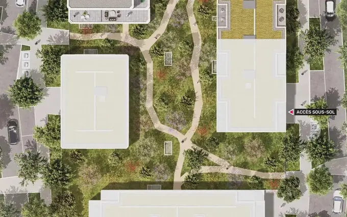 Programme immobilier neuf Lisière du parc à Toulouse