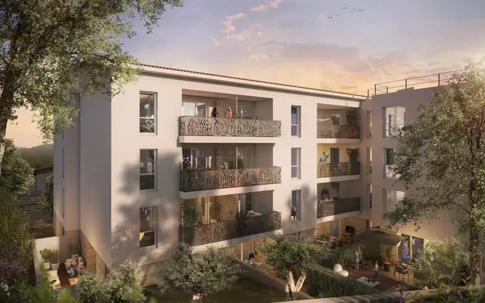 Programme immobilier neuf Les terrasses du dragon à Draguignan