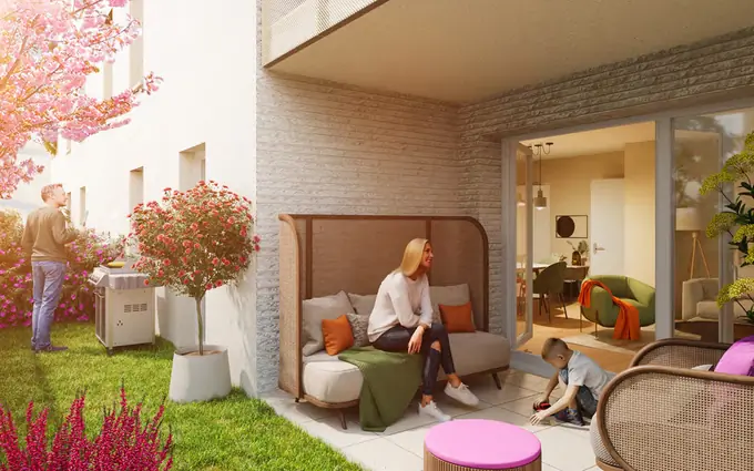 Programme immobilier neuf Bourg-en-bresse face à l'université jean moulin lyon iii à Bourg-en-Bresse