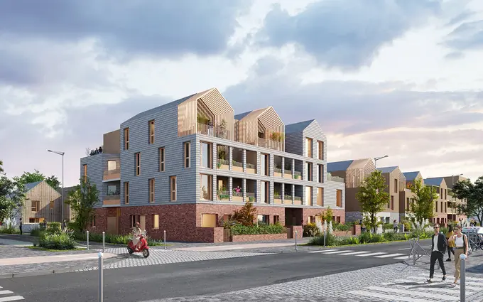 Programme immobilier neuf Téteghem-coudekerque-village à deux pas de la plage à Téteghem