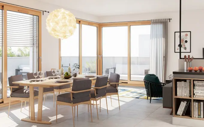 Programme immobilier neuf Lyon 03 secteur monchat proche parc bazin