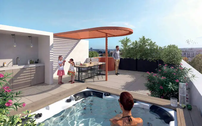 Programme immobilier neuf Montpellier quartier eai proche tram et centre ville à Montpellier (34000)