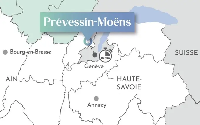 Programme immobilier neuf Horizon leman à Prévessin-Moëns