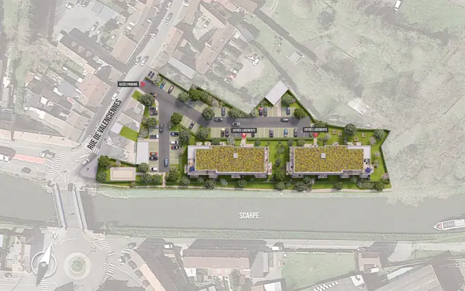 Programme immobilier neuf Reflets d'ô à Saint-Amand-les-Eaux