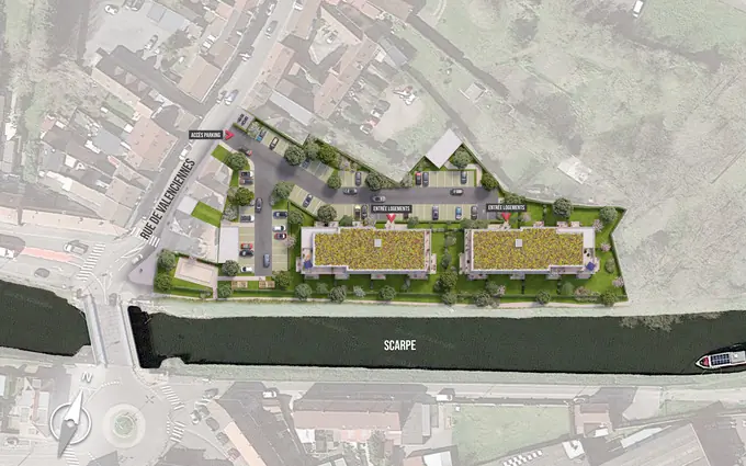 Programme immobilier neuf Reflets d'ô à Saint-Amand-les-Eaux