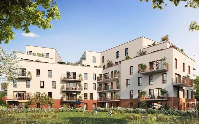 Programme immobilier neuf Haubourdin à 5 min à pied de la mairie à Haubourdin