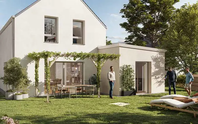 Programme immobilier neuf Paimpol maisons plein pied non-mitoyennes proches commerces à Paimpol