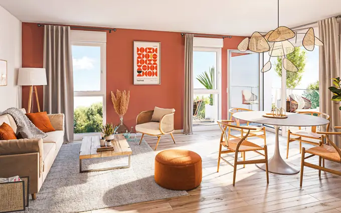 Programme immobilier neuf Tourcoing centre-ville à 300 m de station de métro à Tourcoing (59200)