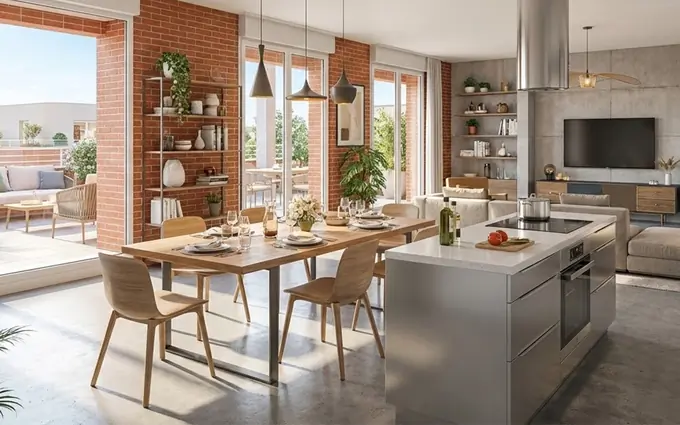 Programme immobilier neuf Tourcoing centre-ville à 300 m de station de métro à Tourcoing