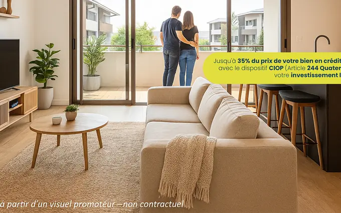 Programme immobilier neuf Saint-paul secteur résidentiel face au littoral et à l'océan à Saint Paul (97411)