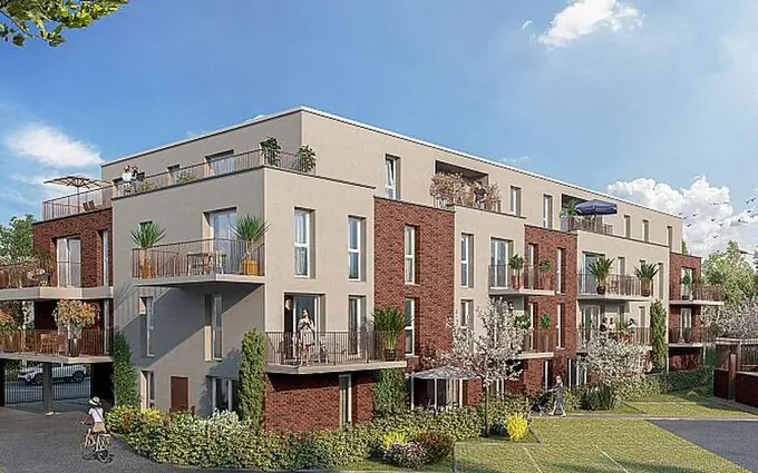 Programme immobilier neuf Armentières entre centre-ville et lac près du hem à Armentières
