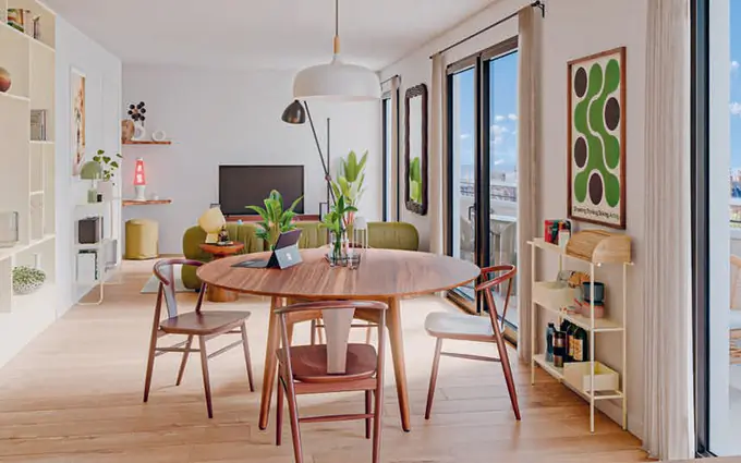 Programme immobilier neuf Aulnay-sous-bois à 15 min à pied de la gare à Aulnay-sous-Bois (93600)