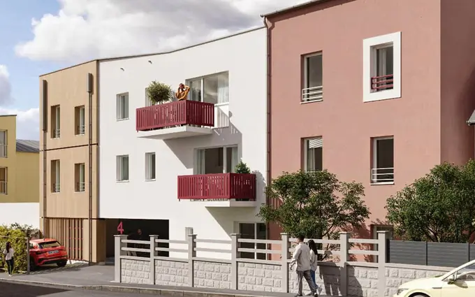 Programme immobilier neuf Brest coeur de kerbonne avec vue dégagée sur la rade à Brest