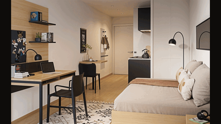 Programme immobilier neuf Colombes à résidence étudiante 5 min à pied du tramway ligne 2