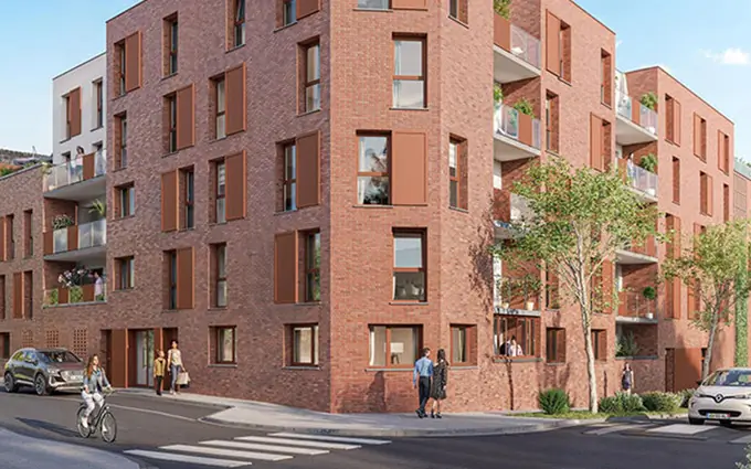 Programme immobilier neuf Croix à deux pas du métro m2 à Croix (59170)