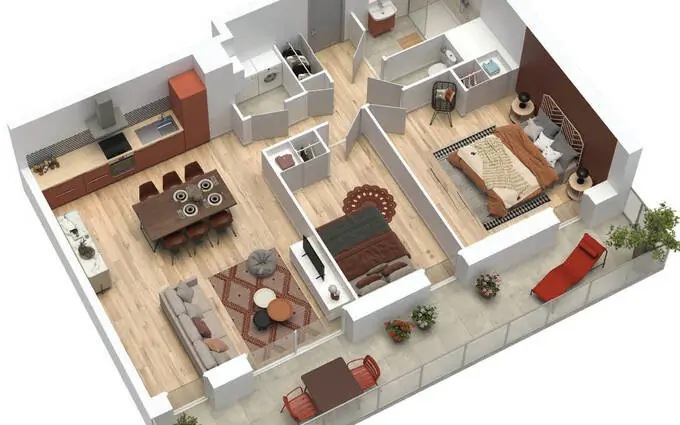 Programme immobilier neuf Le relecq-kerhuon le gouvernail proche plage du moulin blanc à Le Relecq-Kerhuon (29480)